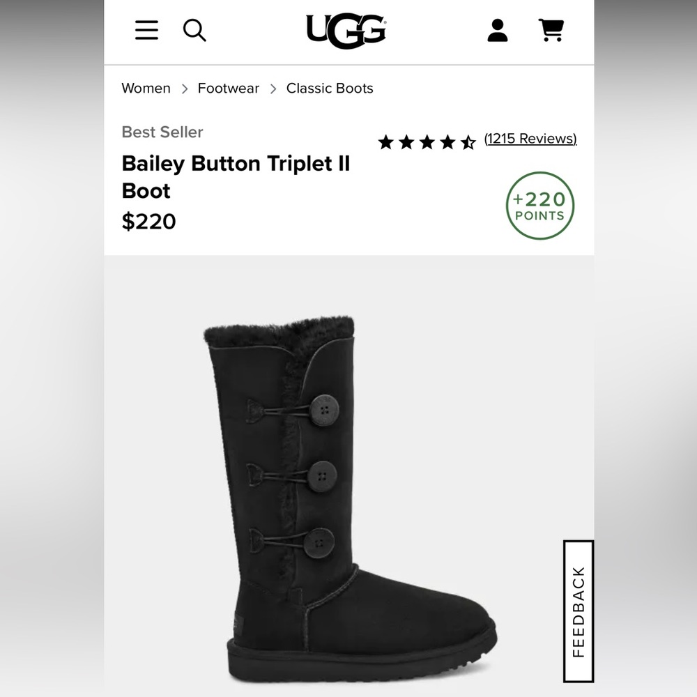 Three Button Bailey Uggs - image 8